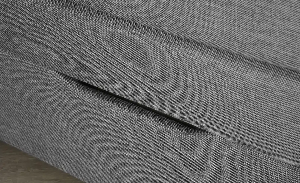 Boxspringbett mit Bettkasten und Topper, Detailansicht