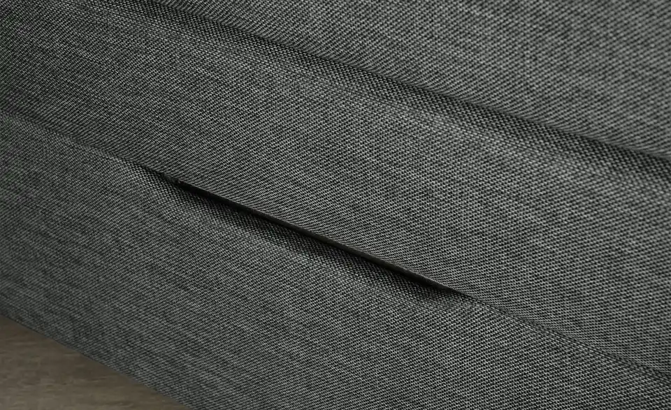 Boxspringbett mit Bettkasten und Topper, Detailansicht