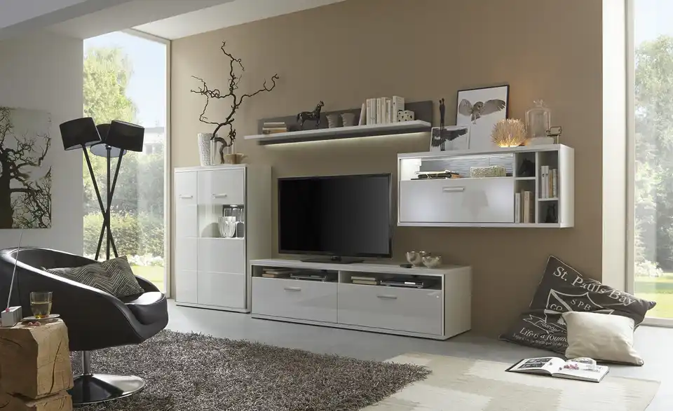 Primo Wohnwand Setto, in Wohnsituation