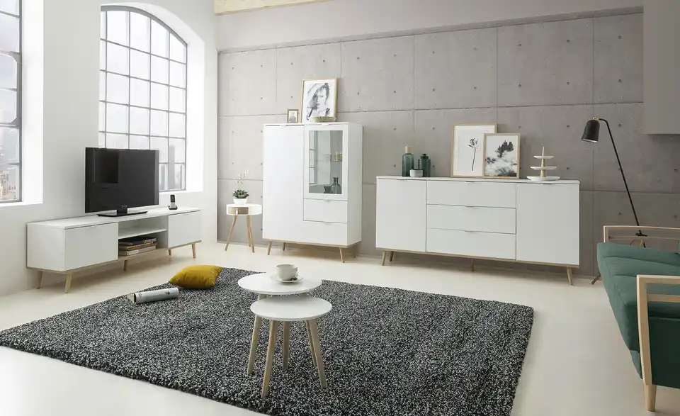 TV-Lowboard, in Wohnsituation