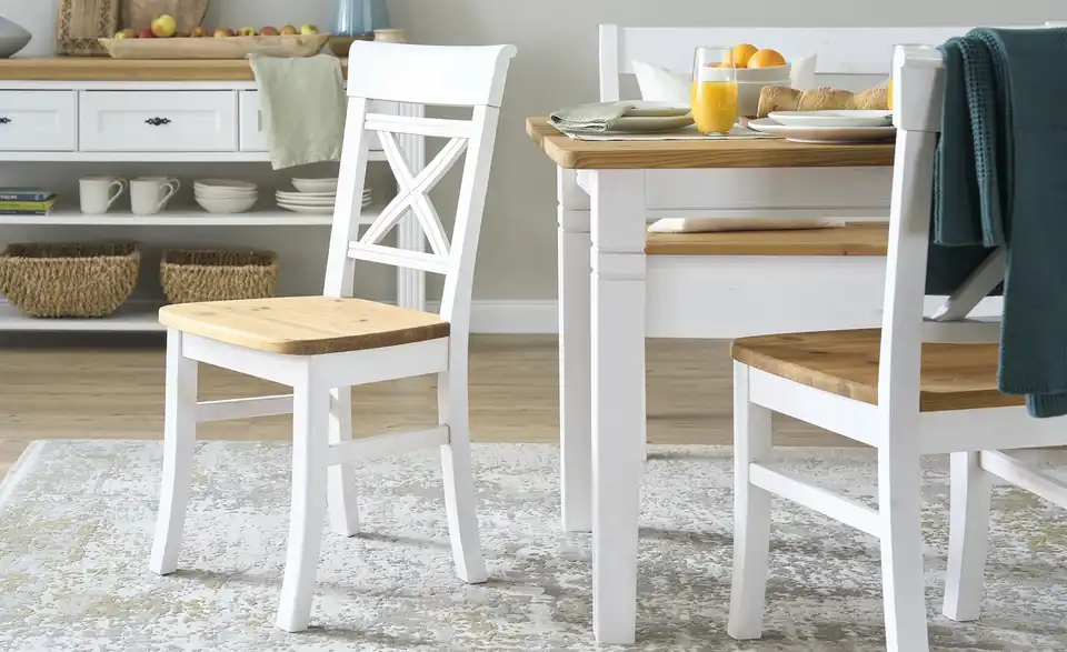 maison bleue Holzstuhl Florian, Perspektive