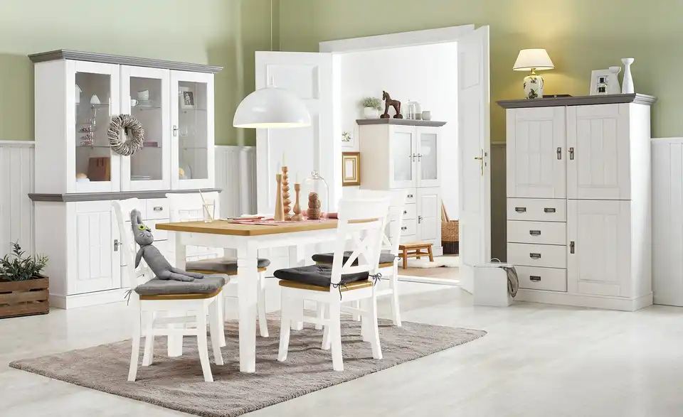 maison bleue Esstisch Florian massiv, in Wohnsituation