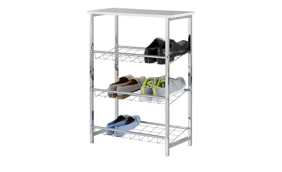 Schuhregal, Funktionsansicht