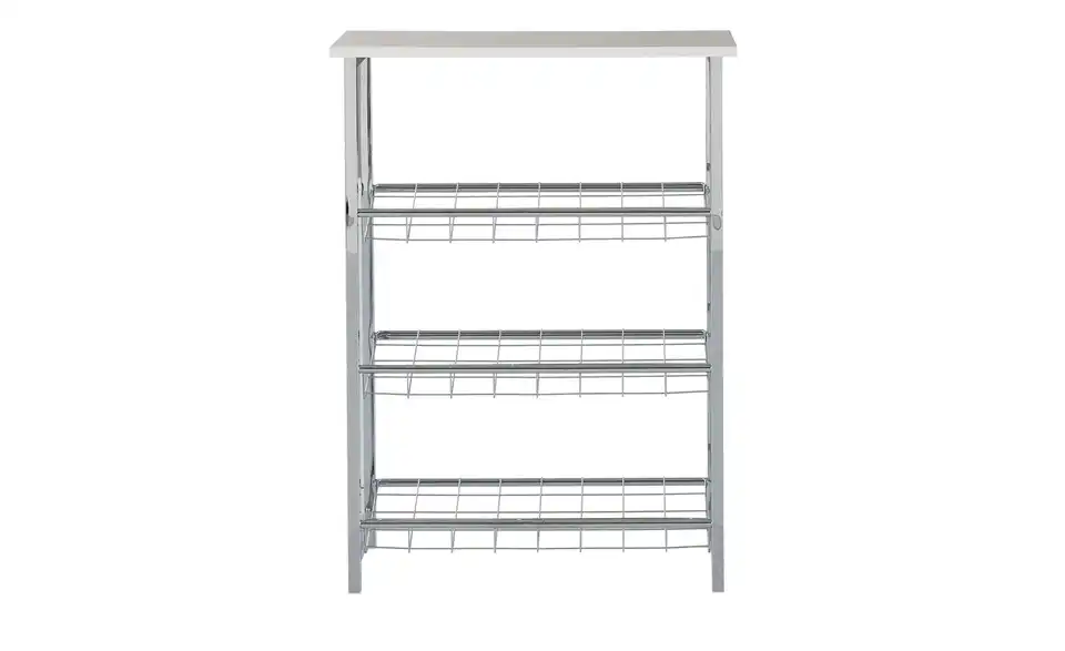 Schuhregal, Frontansicht