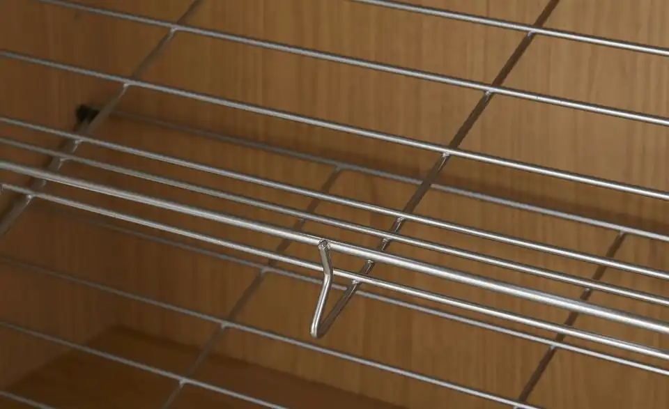 Schuhschrank, Detailansicht