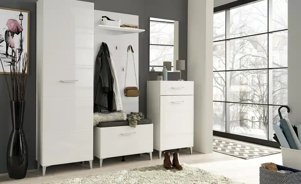 Garderobenpaneel, in Wohnsituation