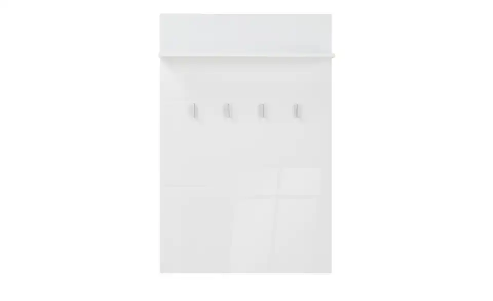 Garderobenpaneel, Frontansicht