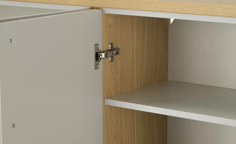 Schuhkommode, Detailansicht