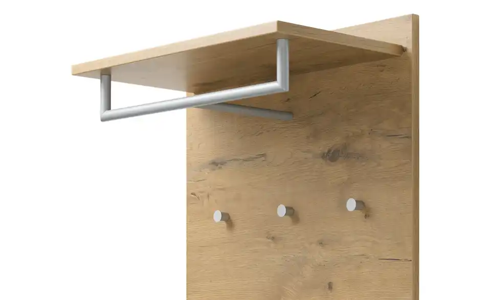 Garderobenpaneel, Detailansicht