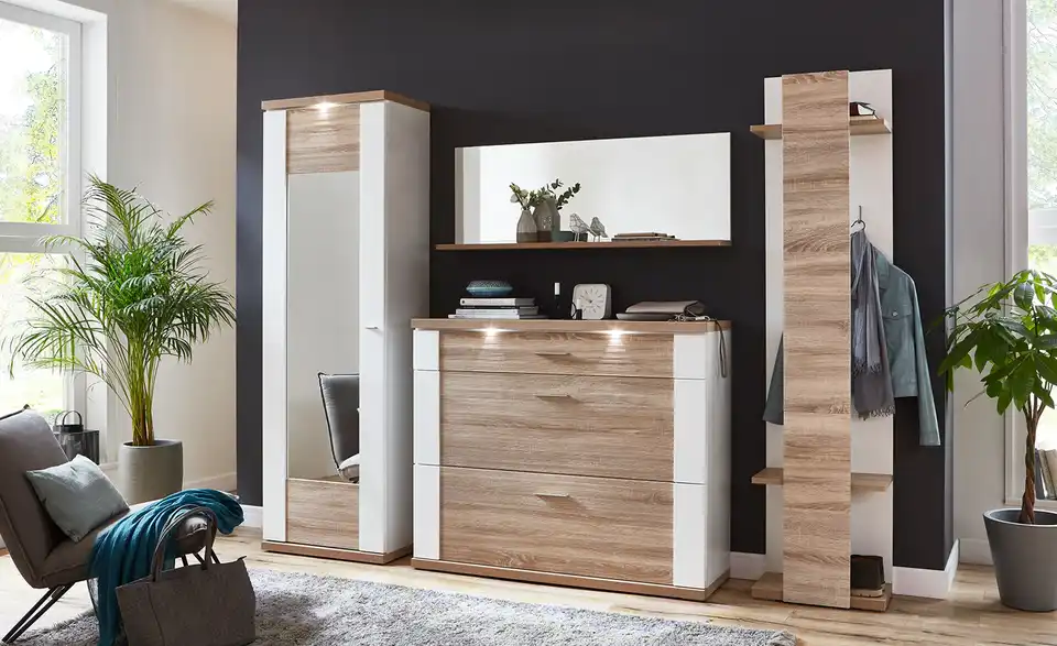 Dielenschrank, in Wohnsituation