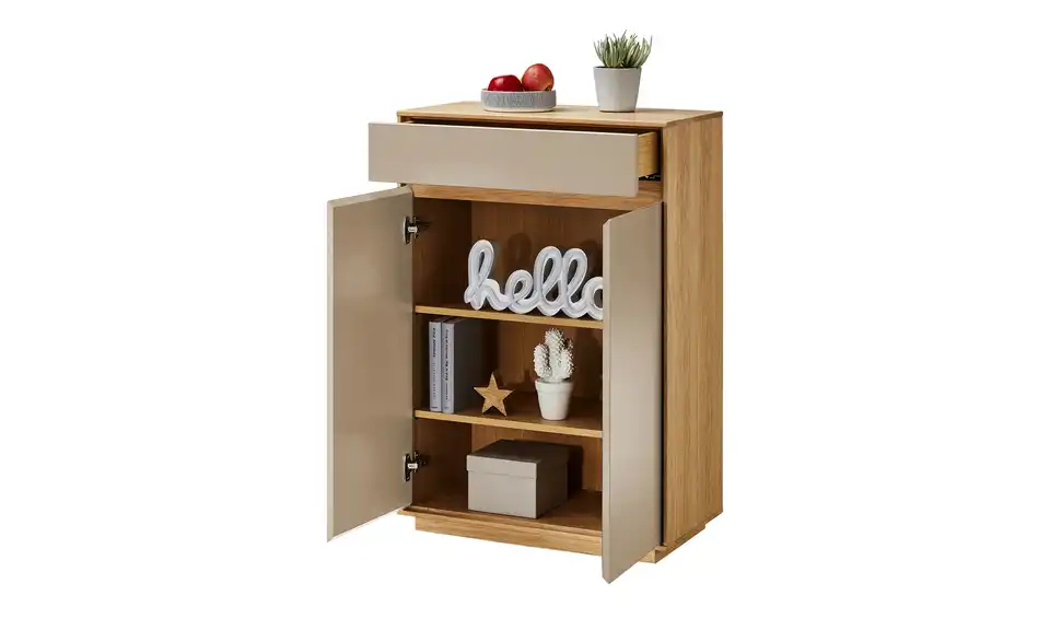 Schuhschrank, geöffnet