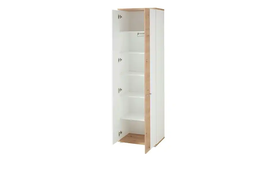 Primo Garderobenschrank, geöffnet