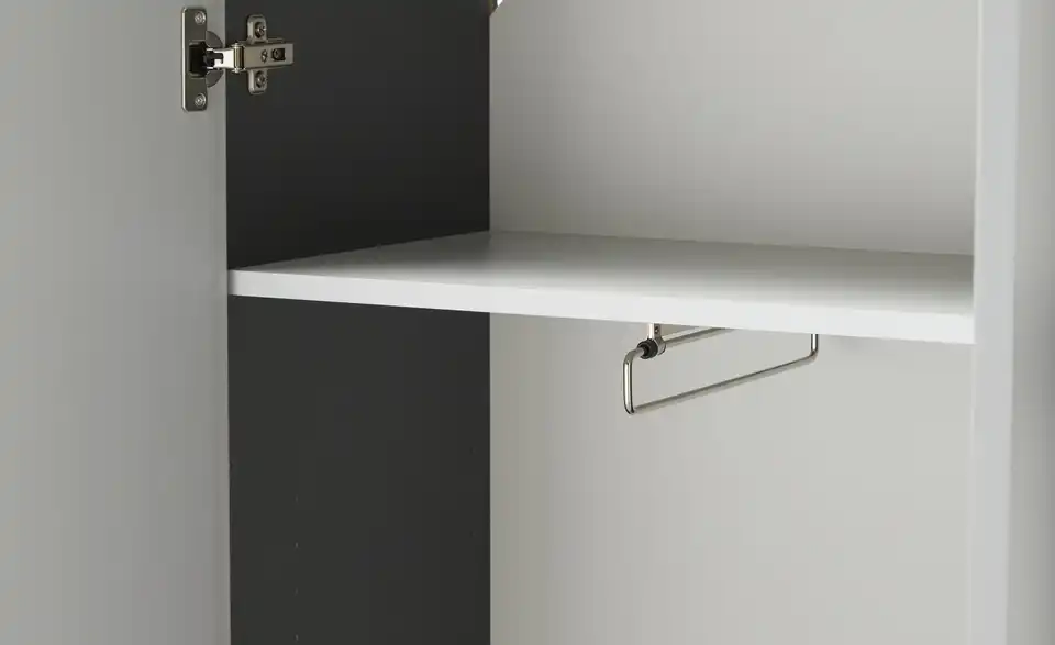 Garderobenschrank, Detailansicht