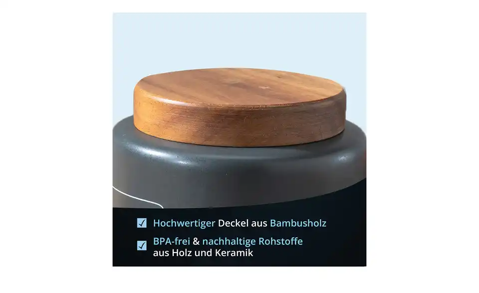 KHG Aufbewahrungsdose Knoblauch, Bild mit Text