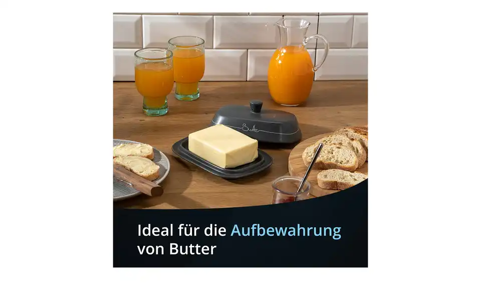 KHG Butterdose, Bild mit Text