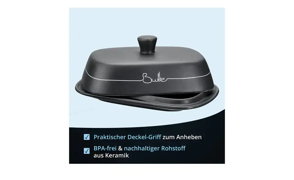 KHG Butterdose, Bild mit Text