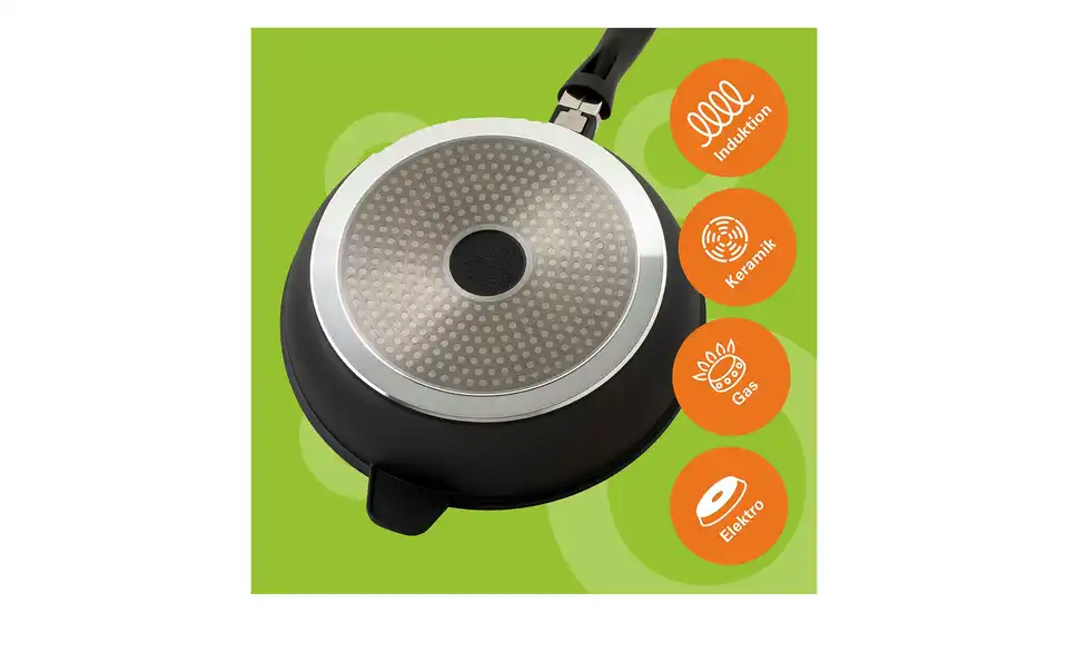 for friends Schmorpfanne 28cm, Bild mit Text