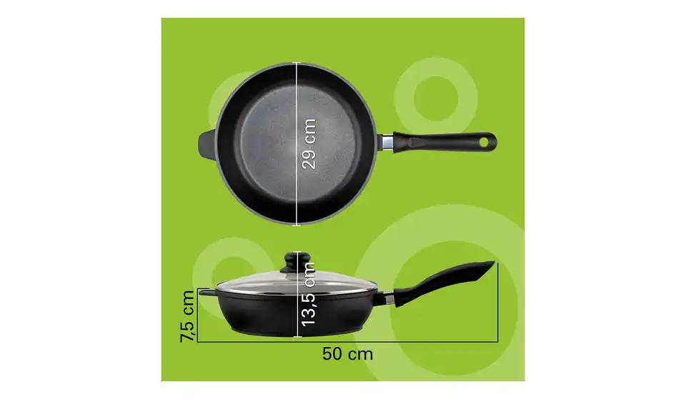 for friends Schmorpfanne 28cm, Bild mit Text