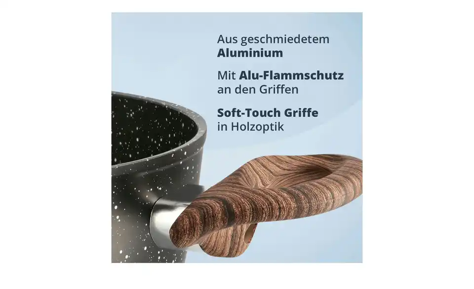 KHG Topfset, 4-teilig Arbor, Bild mit Text