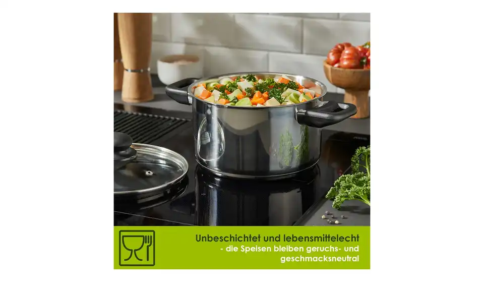 levelone Kochtopf 24 cm Classic, Bild mit Text
