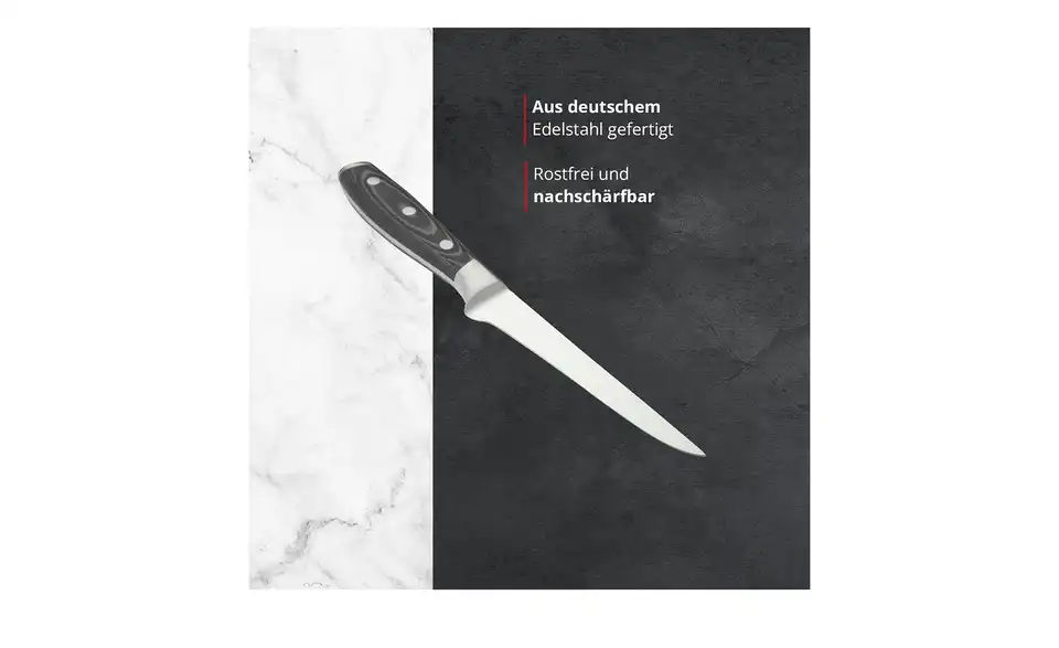 Meisterkoch Ausbeinmesser 15 cm PRIMUS, Bild mit Text