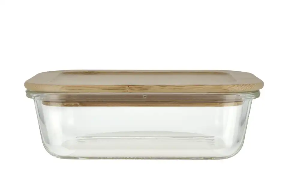 KHG Aufbewahrungsdose 650 ml rechteckig, Frontansicht