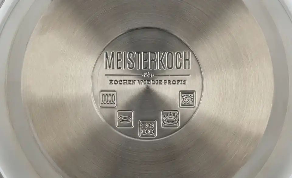 Meisterkoch Edelstahlpfanne 20 cm LINUS, Detailansicht