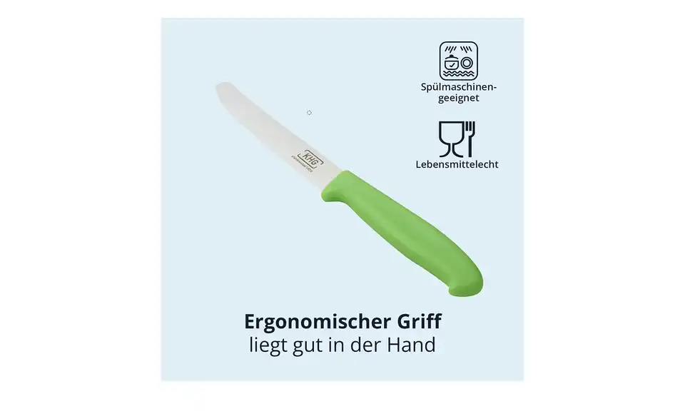 KHG Messerset 2-teilig, Bild mit Text