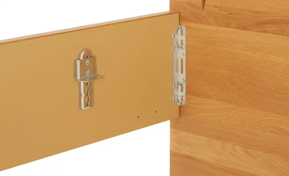 Woodford Komfortbett teilmassiv, Detailansicht
