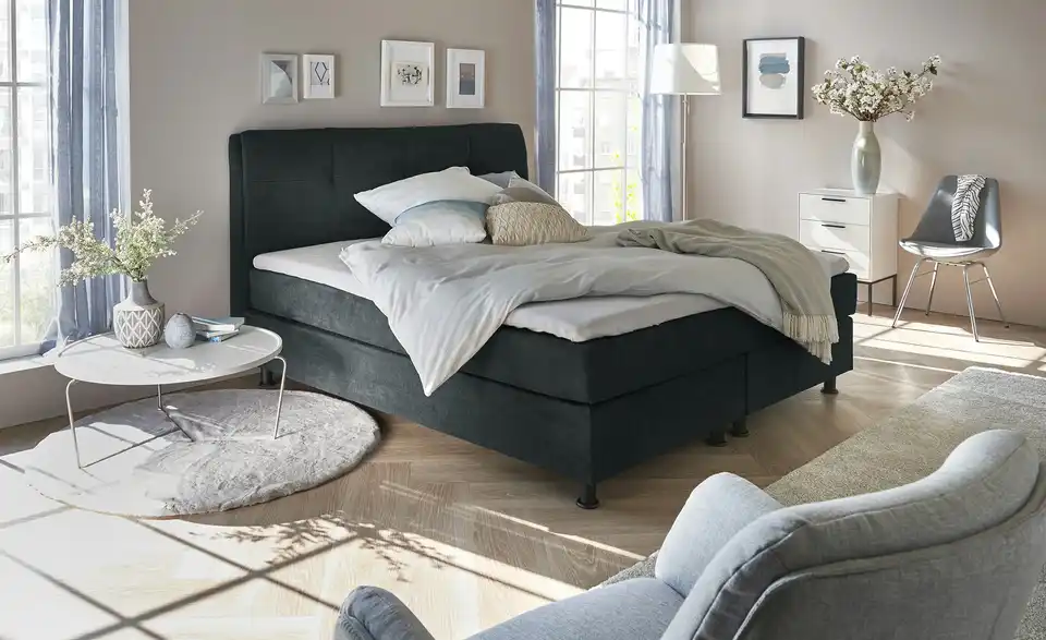 SKAGEN BEDS Boxspringbett Vegg Towel, in Wohnsituation