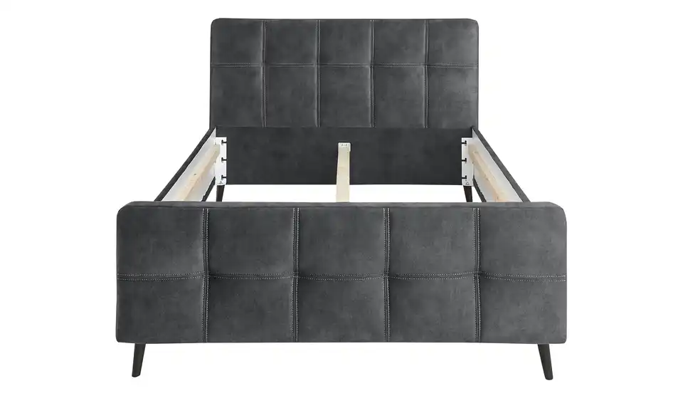 Kollektion Kraft Polsterbettgestell Mariano C, Frontansicht