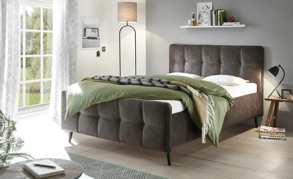 Kollektion Kraft Polsterbettgestell Mariano C, in Wohnsituation