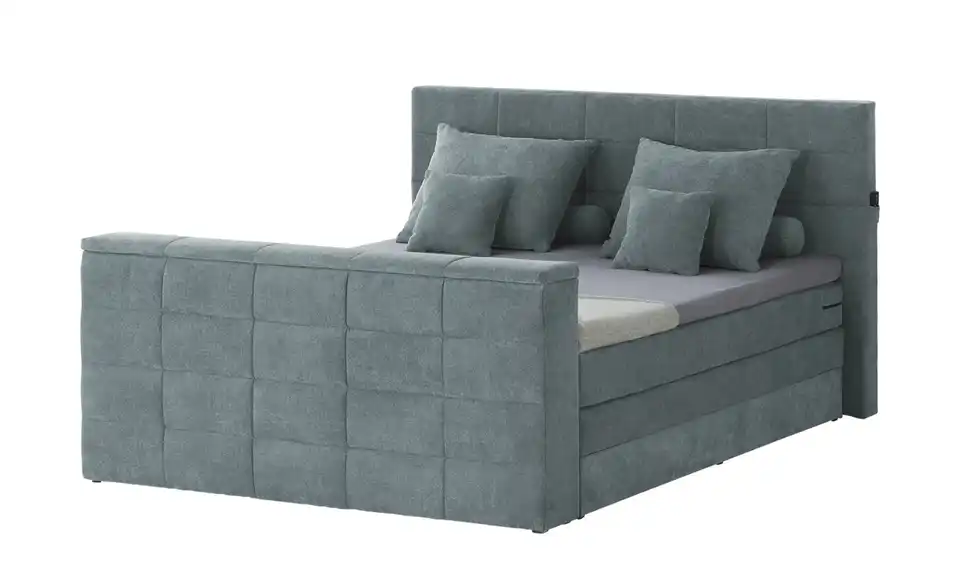 Primo TV-Boxspringbett Dillon mit motorischer TV-Halterung, Perspektive