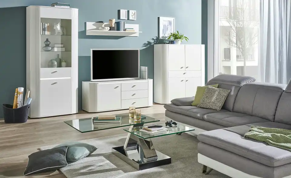 Vitrine, in Wohnsituation