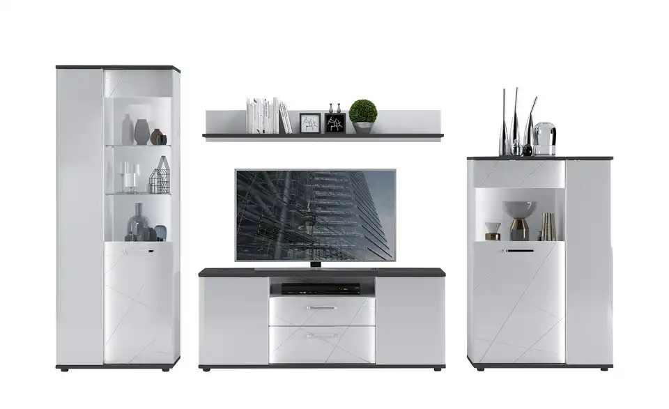 Vitrine, Frontansicht