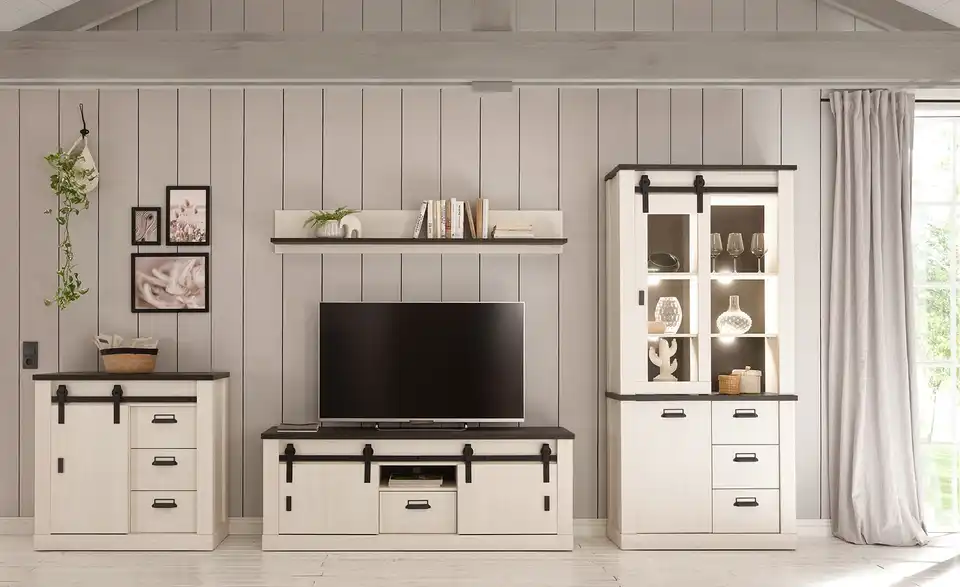 Vitrine, in Wohnsituation