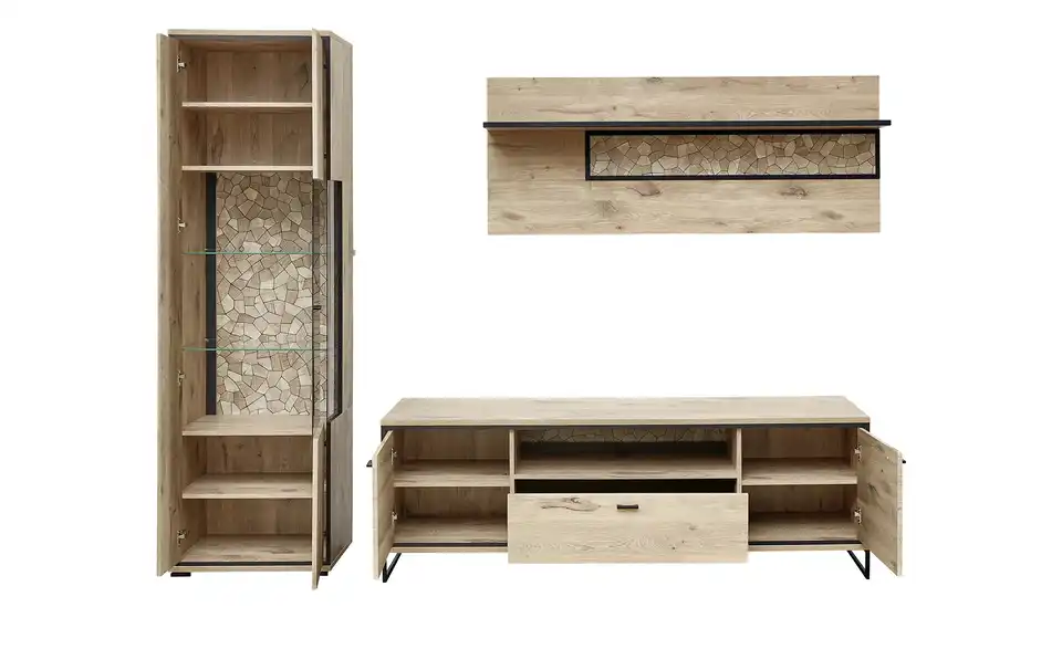 Primo Wohnkombination Ruben, geöffnet