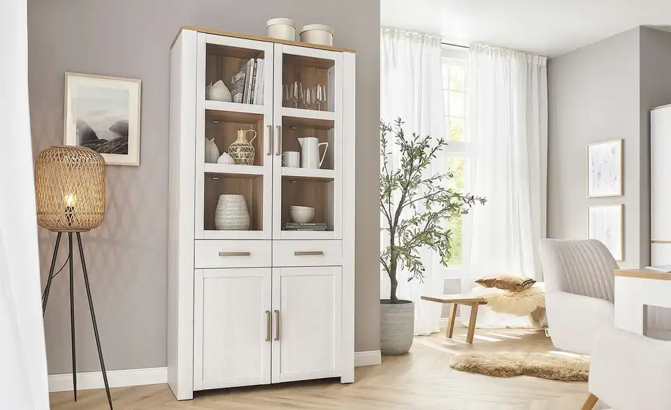 Doppelvitrine, in Wohnsituation