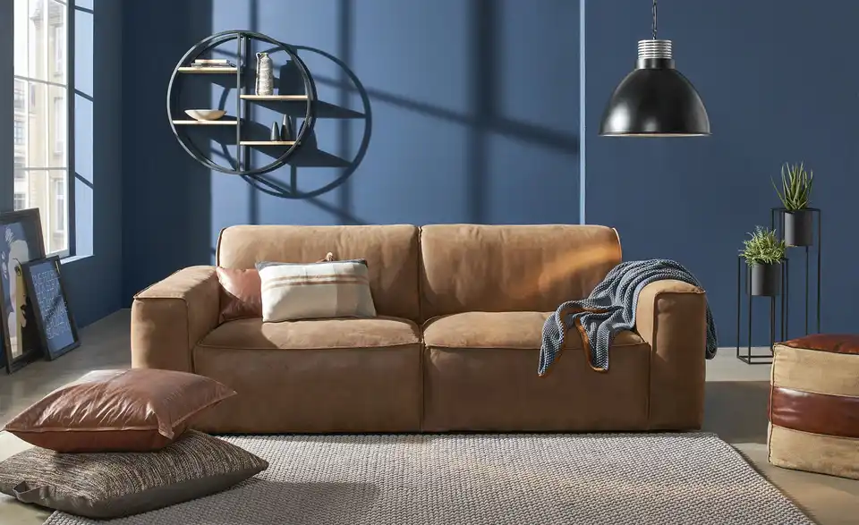 Gray & Jones Wandregal Black Coast One rund, in Wohnsituation