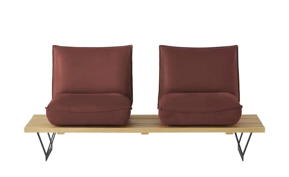 KOINOR Kufenbank Schwof Leder, Frontansicht