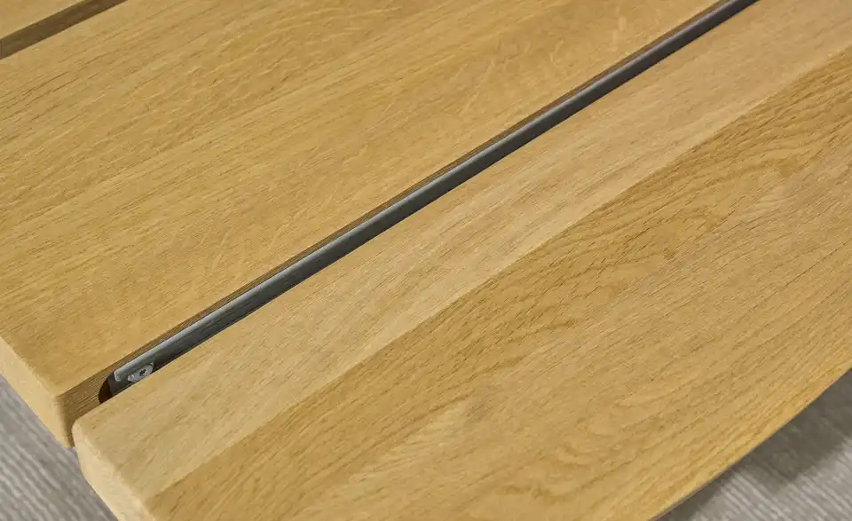 KOINOR Kufenbank Schwof Leder, Detailansicht