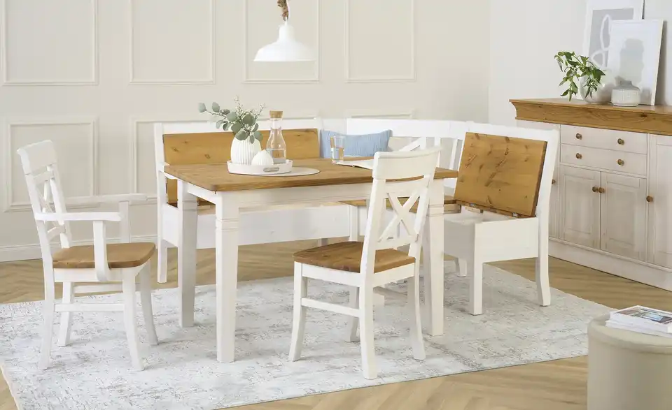 maison bleue Truheneckbank Florian massiv, Funktionsansicht