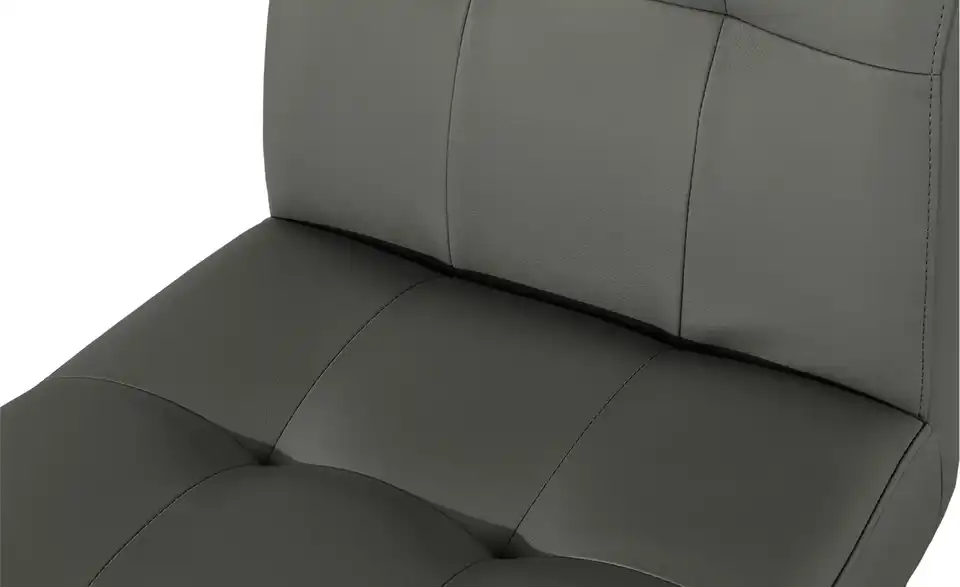 Woodford Kunstleder-Schwingstuhl Thea mit Steppung, Detailansicht