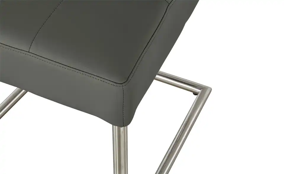 Woodford Kunstleder-Schwingstuhl Thea mit Steppung, Detailansicht