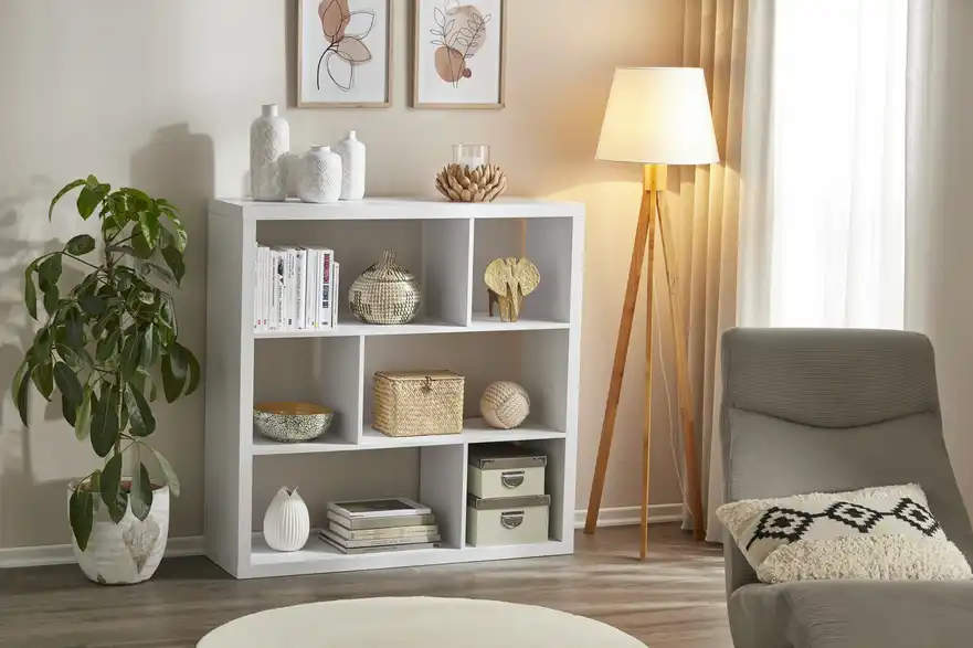 smart Raumteiler mit 6 Fächern Up2U, in Wohnsituation