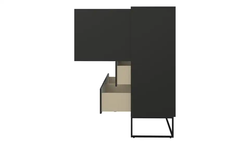 Highboard, Profilansicht