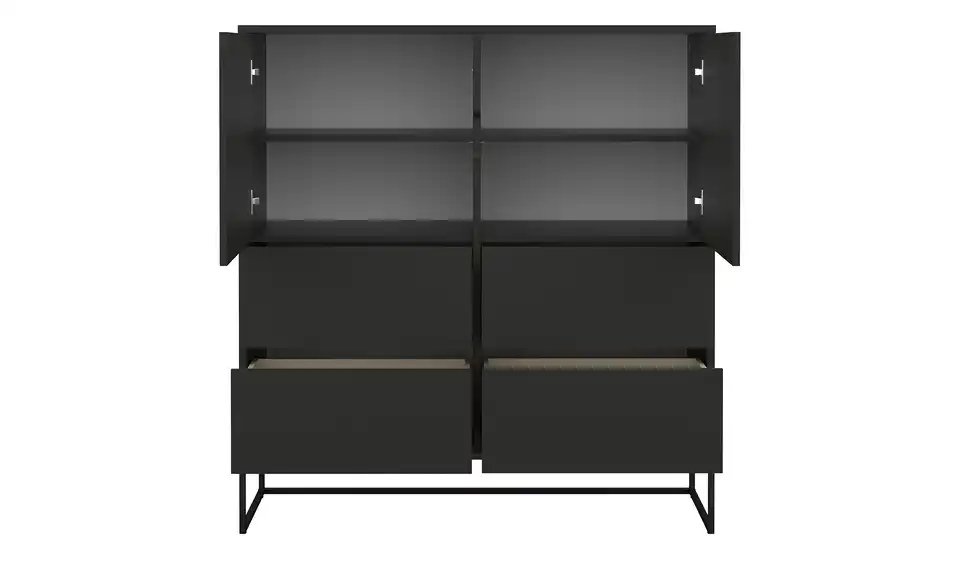 Highboard, geöffnet