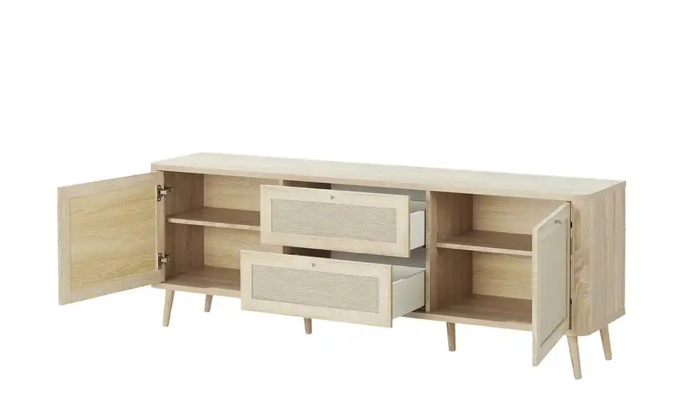 Roomers TV-Lowboard, geöffnet
