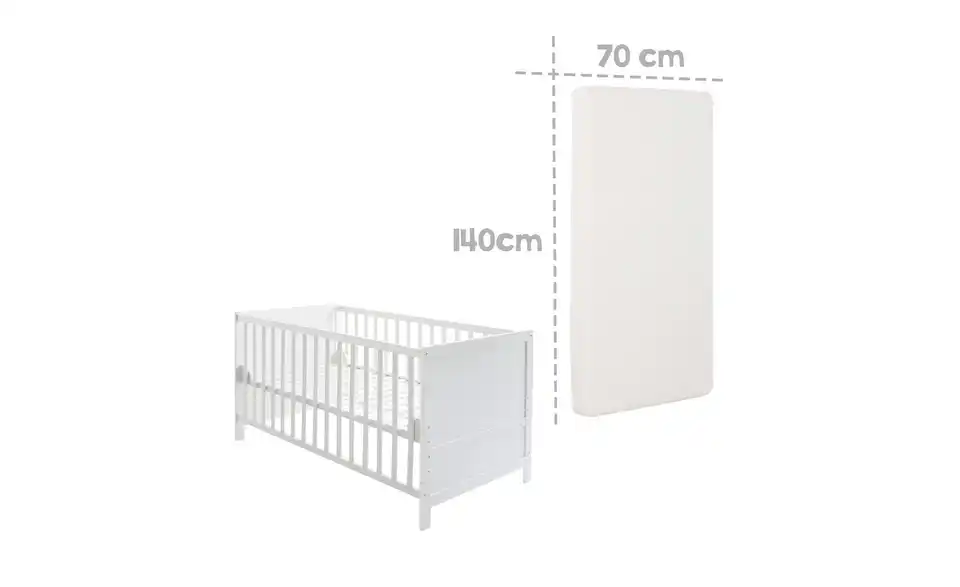 Roba Kinderbett, Stoffstruktur