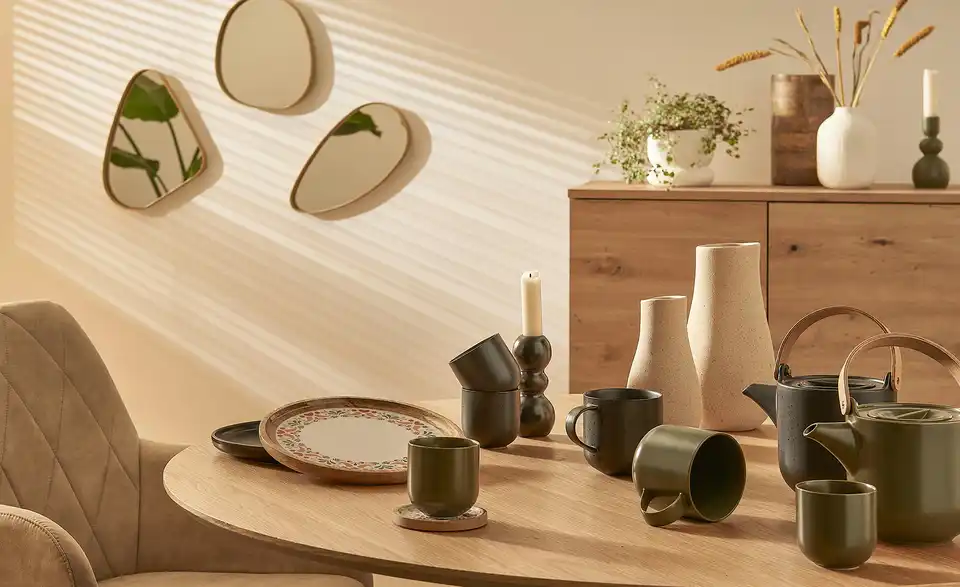 Vase, in Wohnsituation